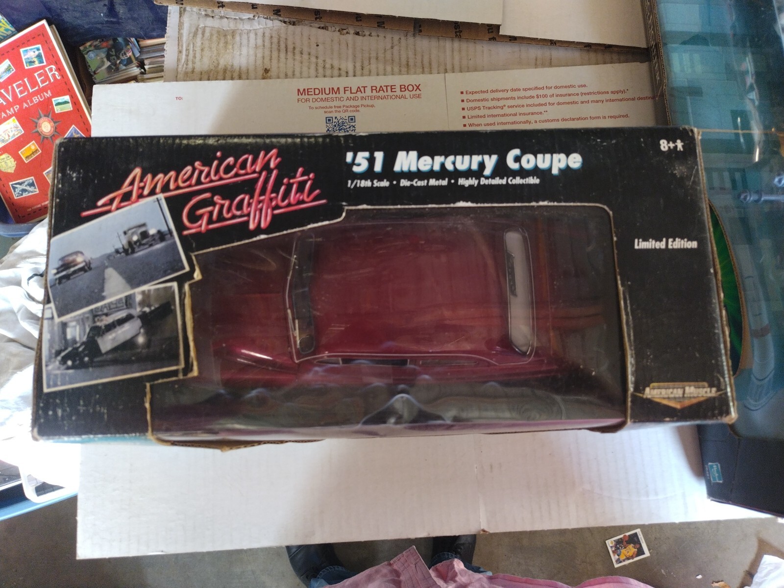 American Muscle 1/18 American Graffiti 1951 Mercury Coupe Ertl Limited Edition