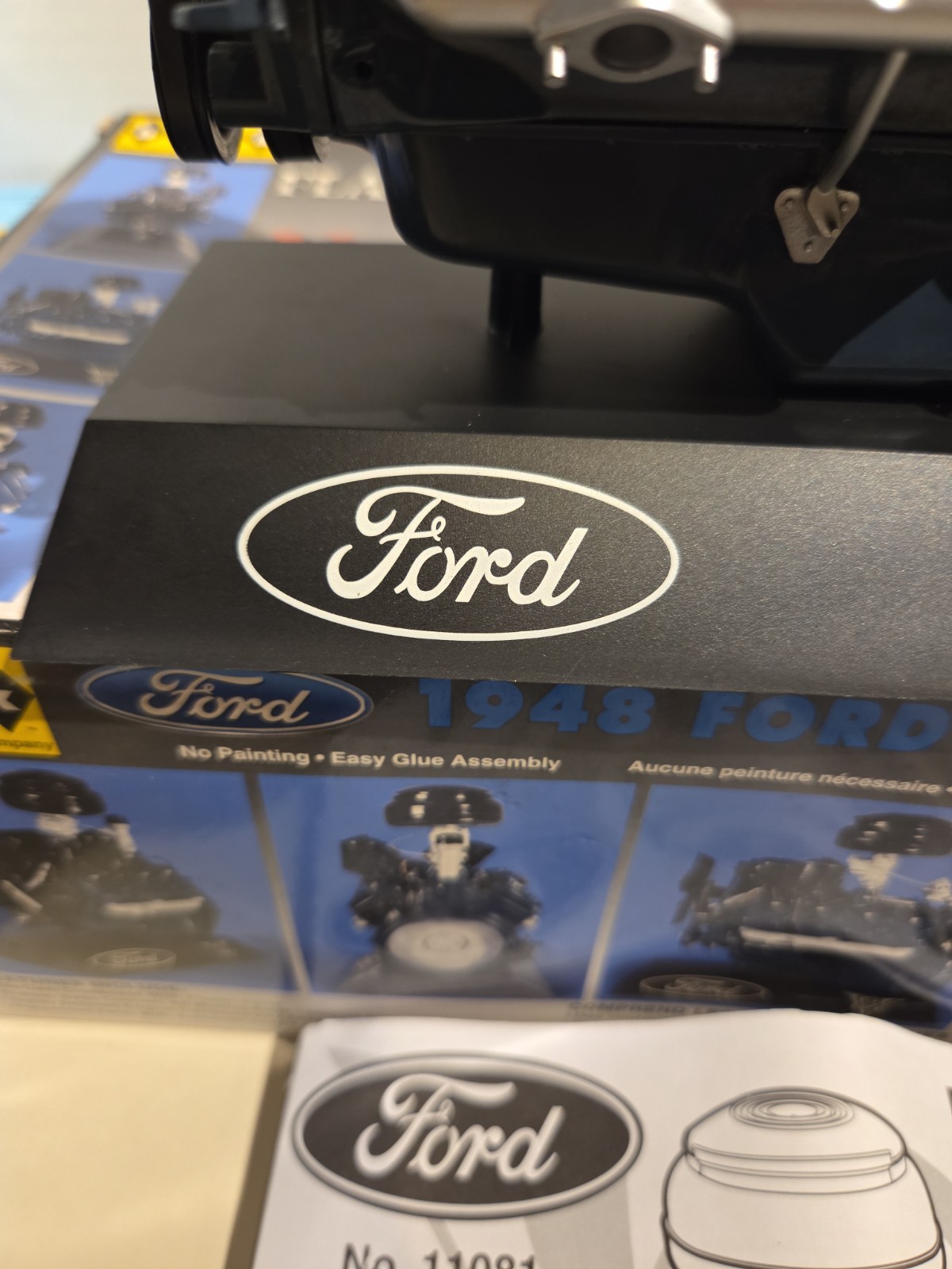 Hawk 1948 Ford Flathead V8 Diecast Engine 1:6 Scale Skill Level 2 Build Clean