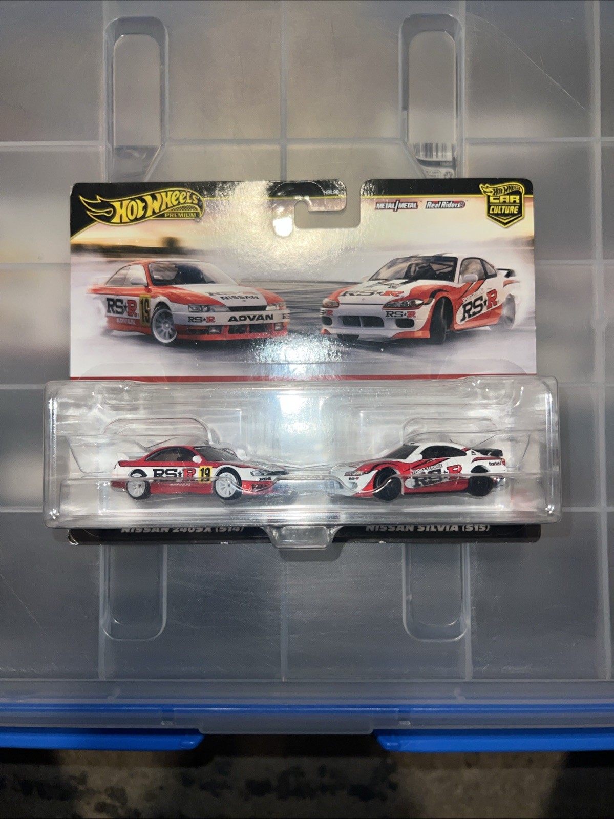 Hot Wheels Premium Car Culture Two Pack Nissan 240SX S14 & Nissan Silvia S15