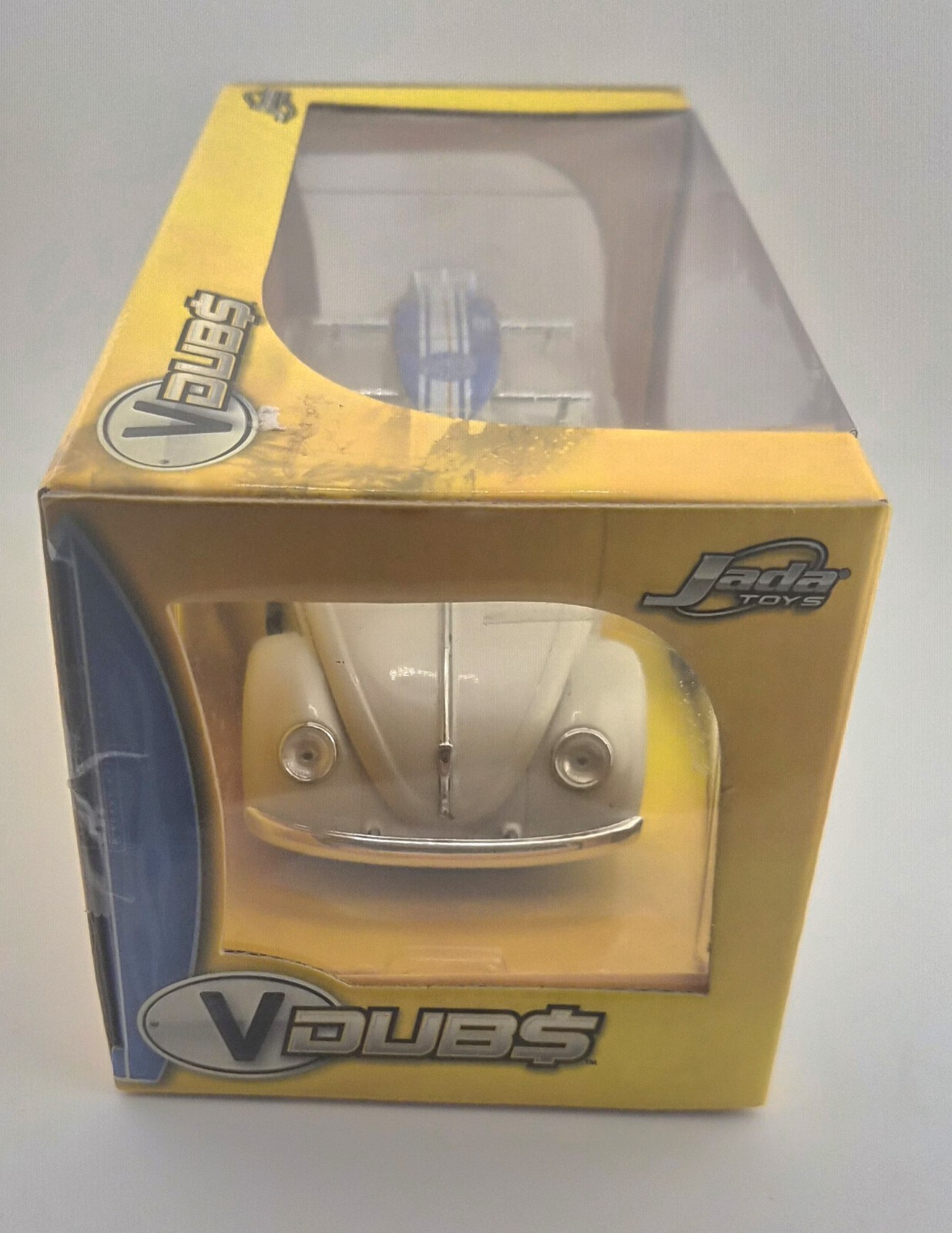 Jada Toys VDUBS 1959 Volkswagen Beetle 1:24 Silver Diecast Metal Unopened