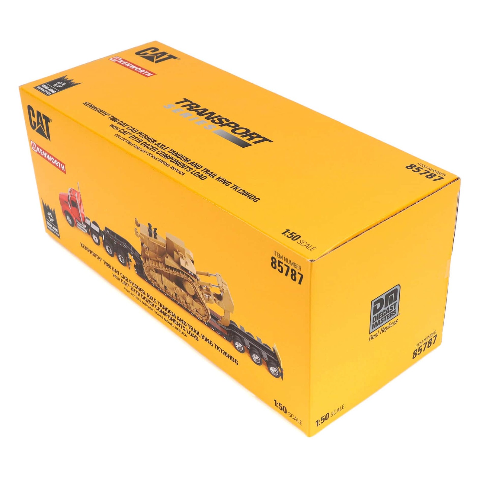 1/50 Kenworth T880 Trail King TK120 Lowboy CAT D11R Dozer Transport Series 85787
