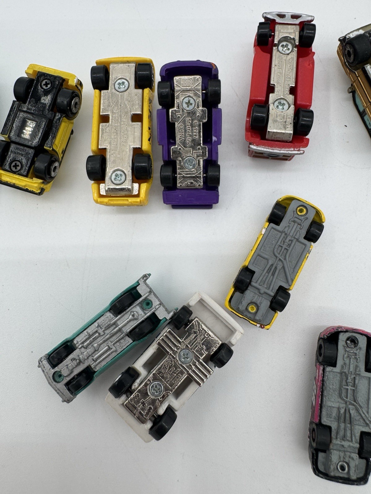 Mixed Lot 23 Diecast Toy Cars Hot Wheels Matchbox Micro Machines Vintage
