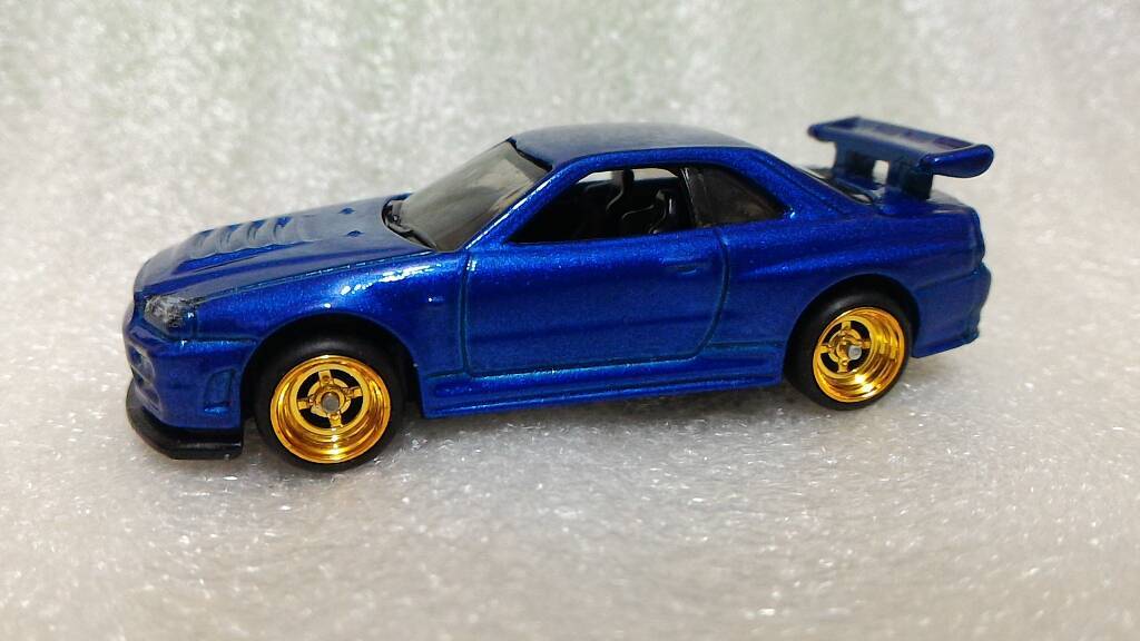 (🅿romo) Hot Wheels 40 SETS Chrome/Gold 4 Spoke Long Axle :64 Rubber Tires