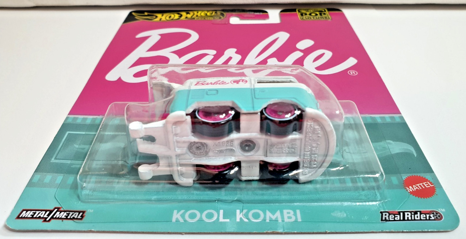 Hot Wheels Premium Pop Culture Barbie Volkswagen Kool Kombi – Lot Of 2