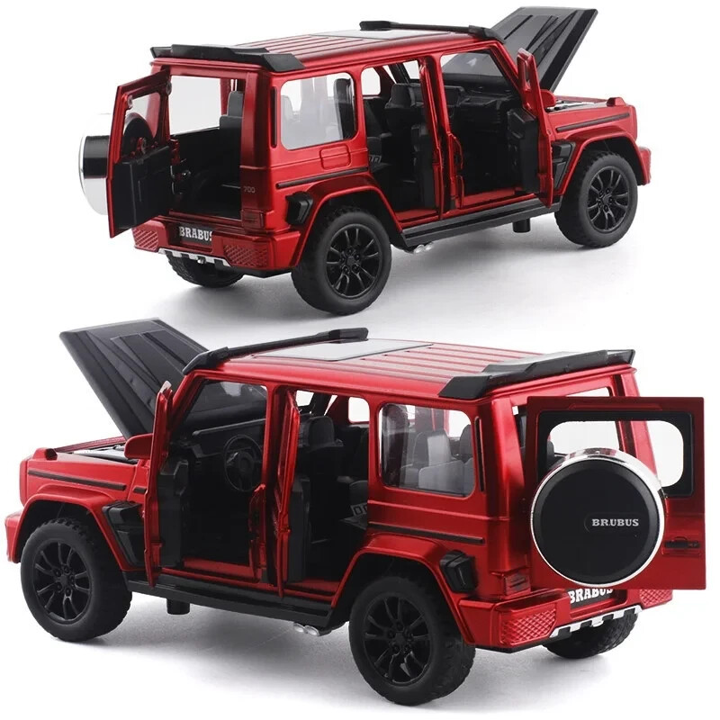 1/32 Mercedes G-Class G-Wagon G700 Alloy Car Model Colour-Red Brabus G700