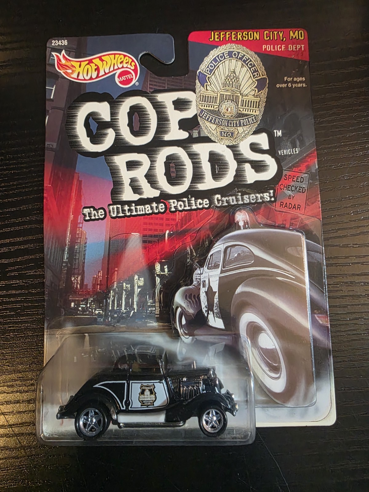 Hot Wheels Cop Rods 1:64 Diecast Police Car Lot Of 8 Bonus Fire Dept. Rod NEW