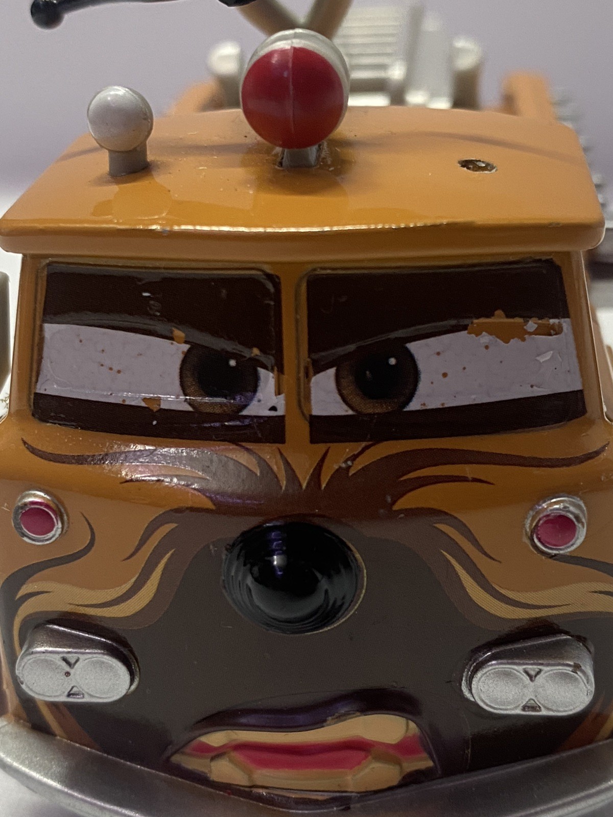 Disney Pixar Cars – Red as Chewbacca Star Wars Disney Park Exclusive Flawed