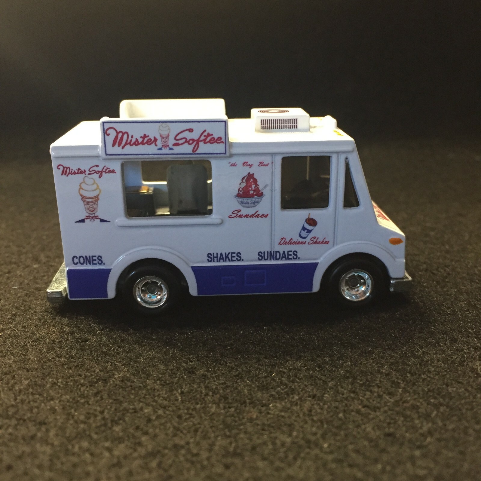Clear 1:64 Waterslide Decal for Ice Cream Truck Quick Bite Mister Softee