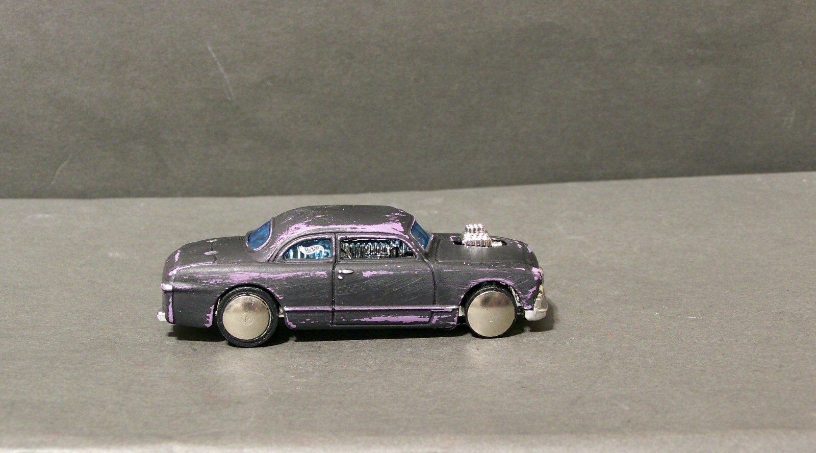 Custom HotWheels “RAT ROD” and package of “Movie Metal” CRY BABY depp