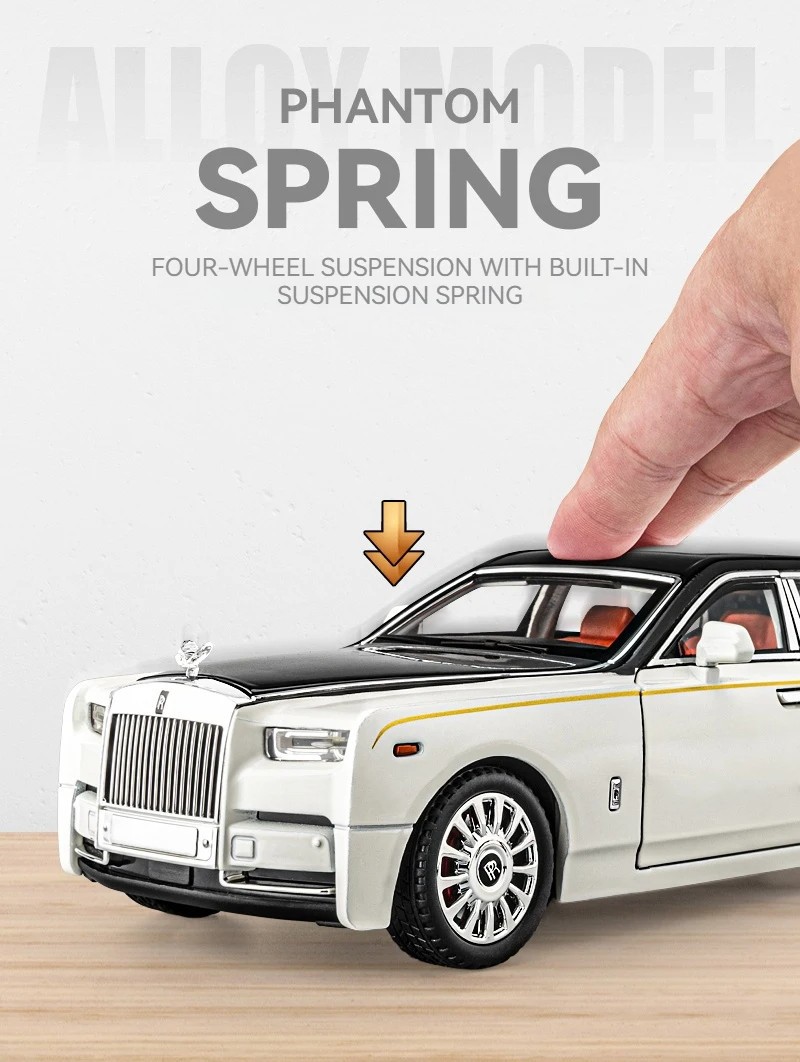 Rolls Royce Phantom Model/Diecast Car 1:18 Scale