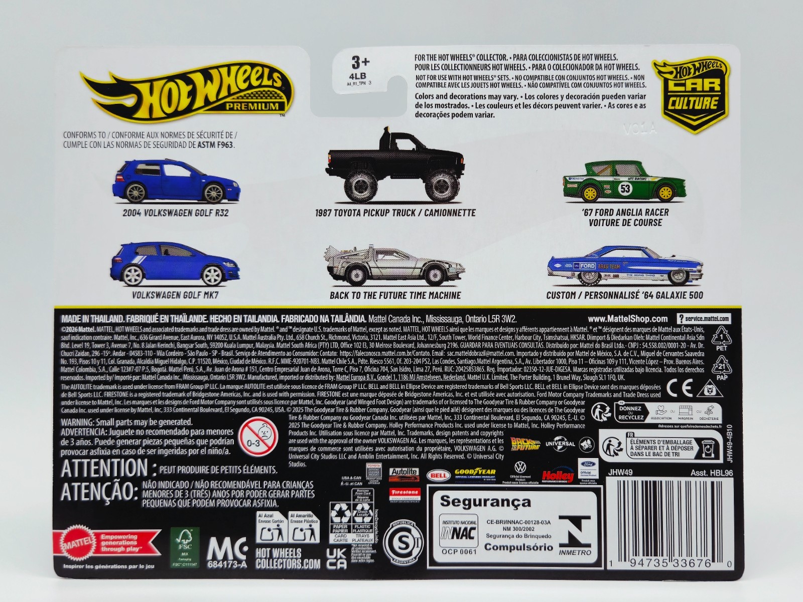 NEW! Hot Wheels Premium | CAR CULTURE | 2004 VW GOLF R32 & VW GOLF MK7 2 Pack