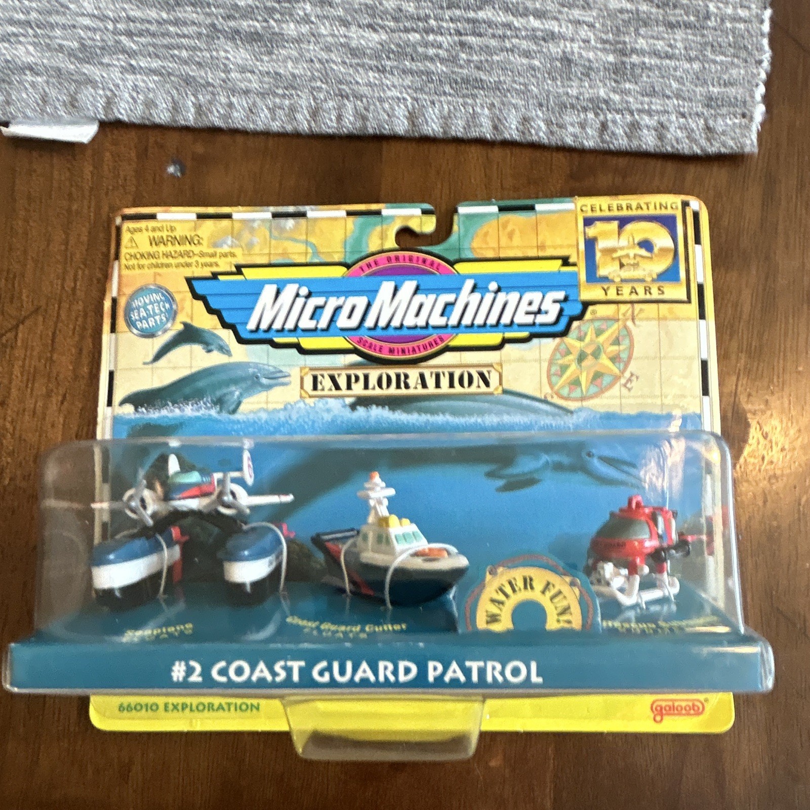 Micro Machines Exploration #2 Coast Guard Patrol Set 1997 Unopened Box