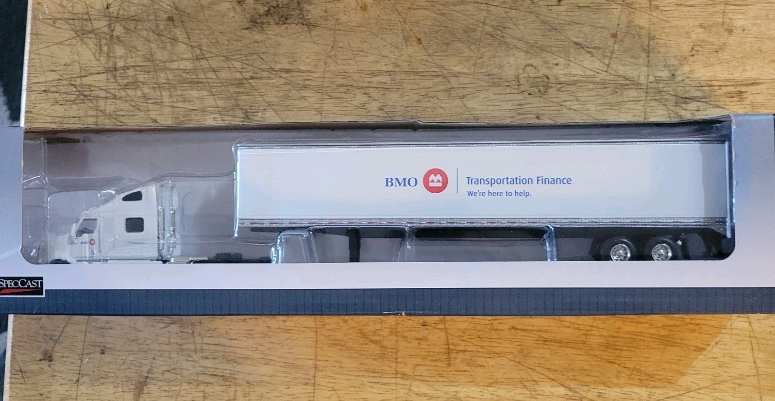 SPECCAST PETERBILT 387 1/64 DIE CAST METAL BMO Transportation FinanceNEW IN BOX!