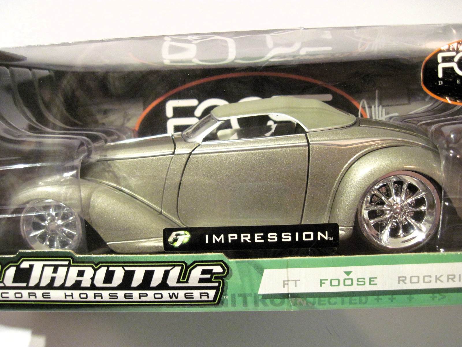 NEW JL Full Throttle Foose RARE GREEN Impression 1:20 LS1 AMBR Custom RIDLER !