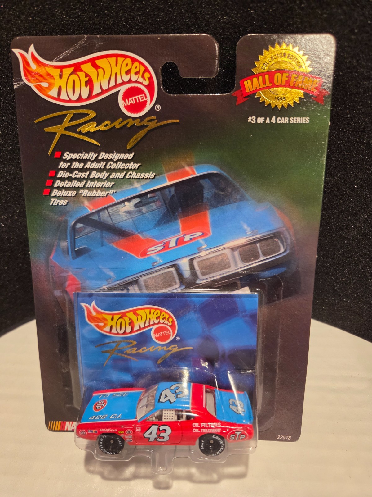 1998 Hot Wheels Richard Petty ‘72 Dodge Hall Of Fame #3 of 4 Collectors Edition