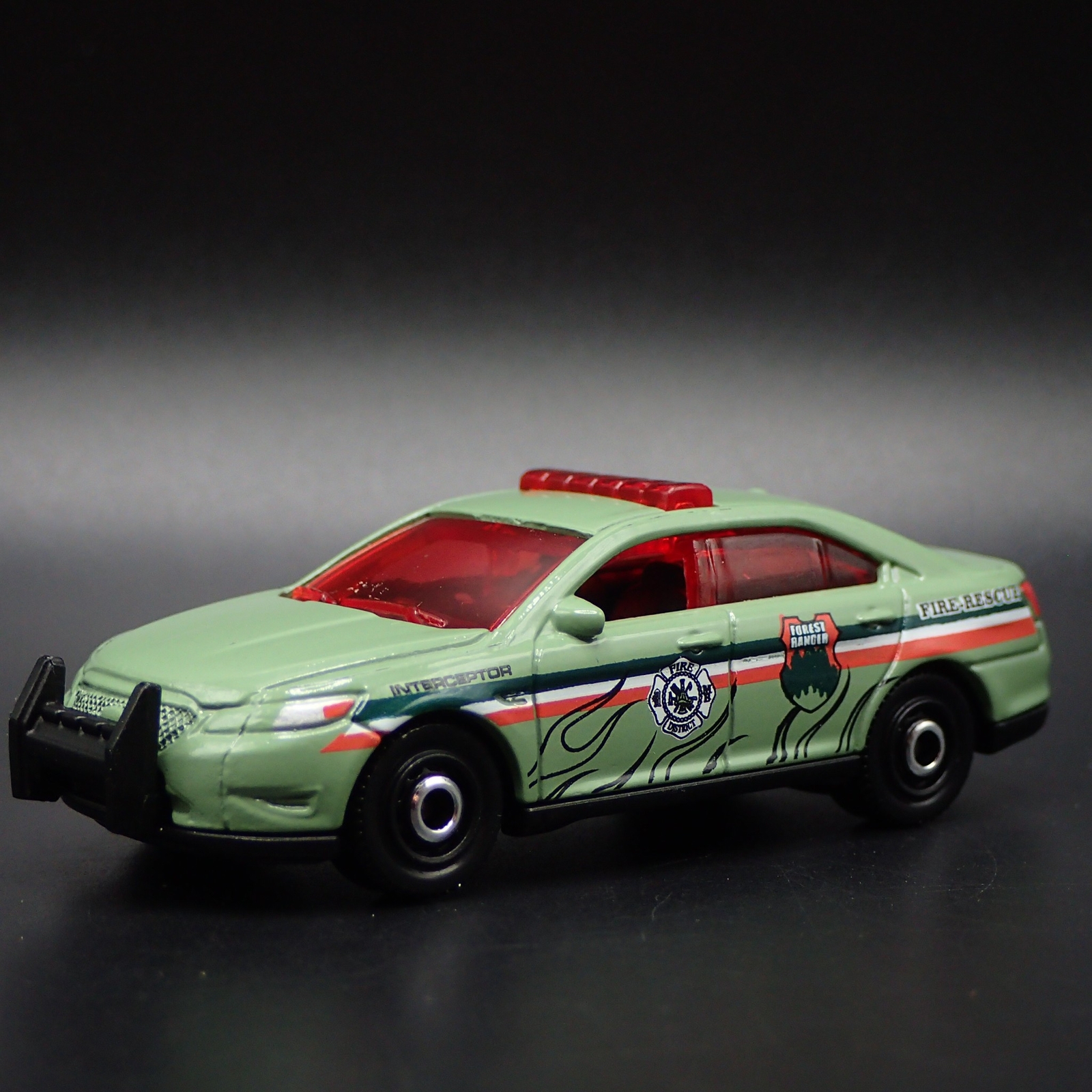 FORD POLICE INTERCEPTOR FORREST PARK RANGER FIRE 1/64 SCALE DIECAST MODEL CAR
