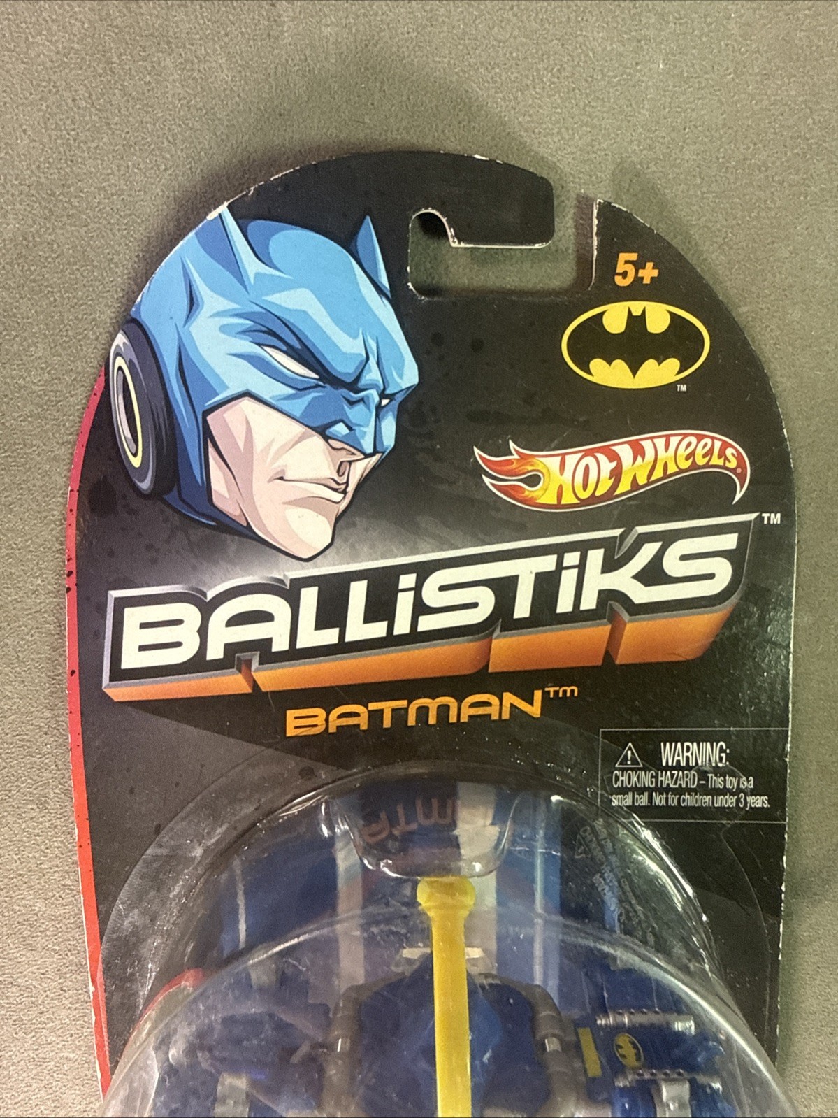 Hot Wheels Ballistiks Batman Blue and Yellow New