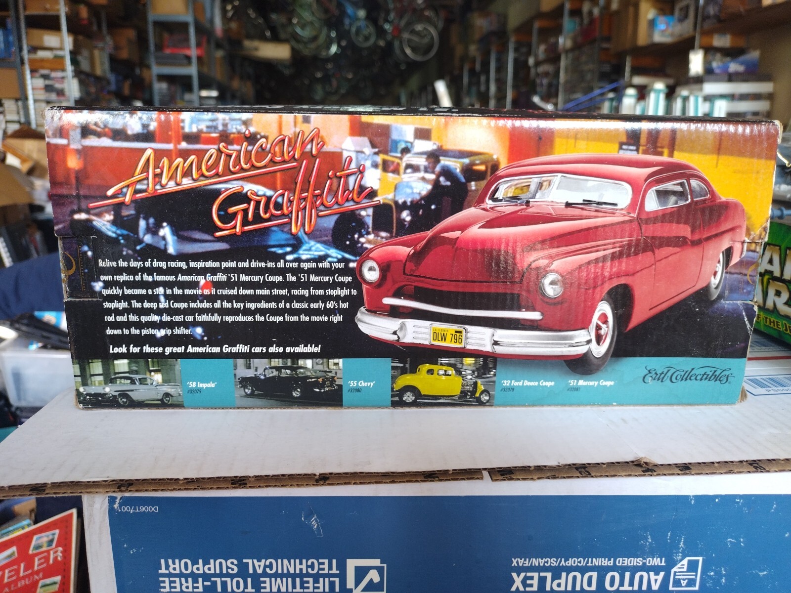 American Muscle 1/18 American Graffiti 1951 Mercury Coupe Ertl Limited Edition