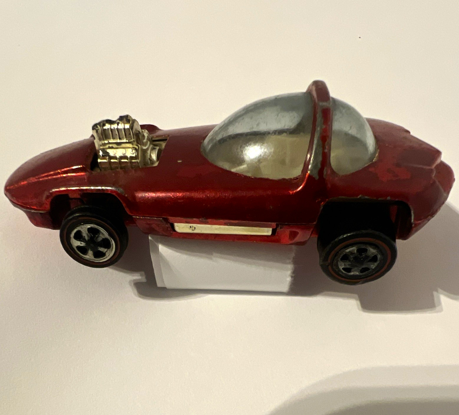 Hot Wheels Redlines Silhouette 1968 Red Diecast Car 1:64 Vintage
