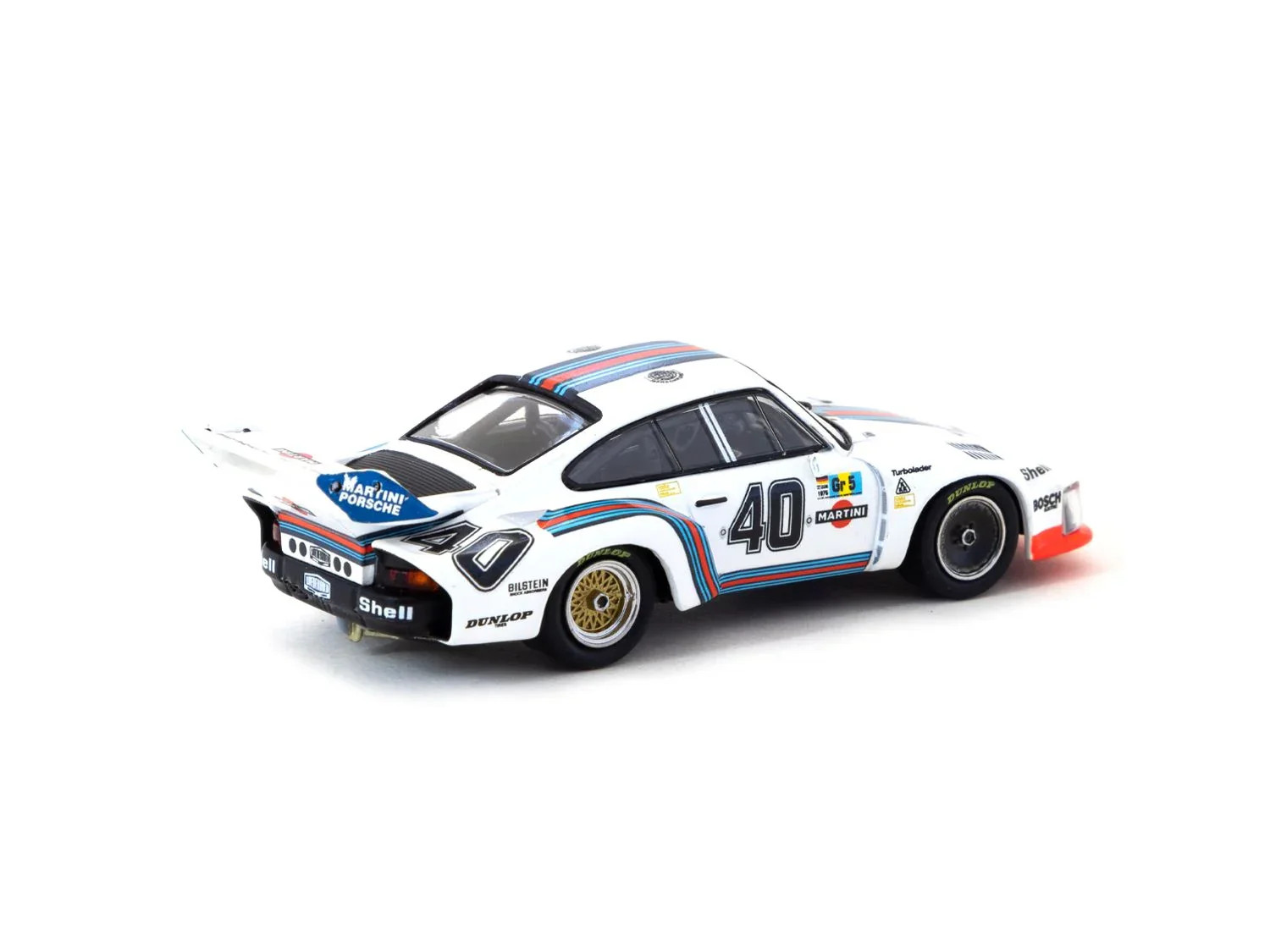 1:64 1976 Le Mans 24h — #40 Martini Porsche 935/76 — Tarmac Works x Minichamps