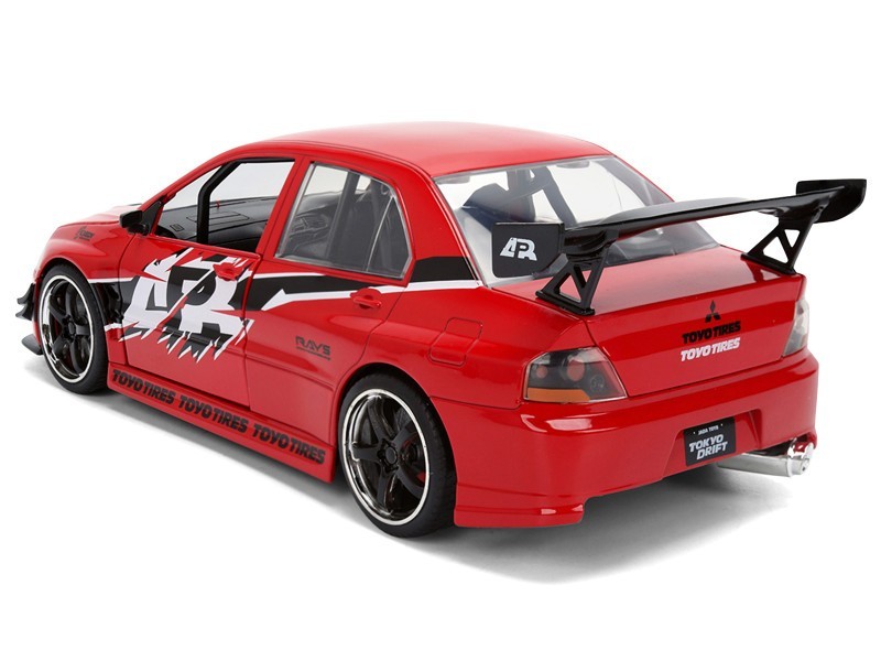 JADA FAST & FURIOUS 25 YEAR SEAN’S MITSUBISHI LANCER EVO IX 1/24 RED 36208