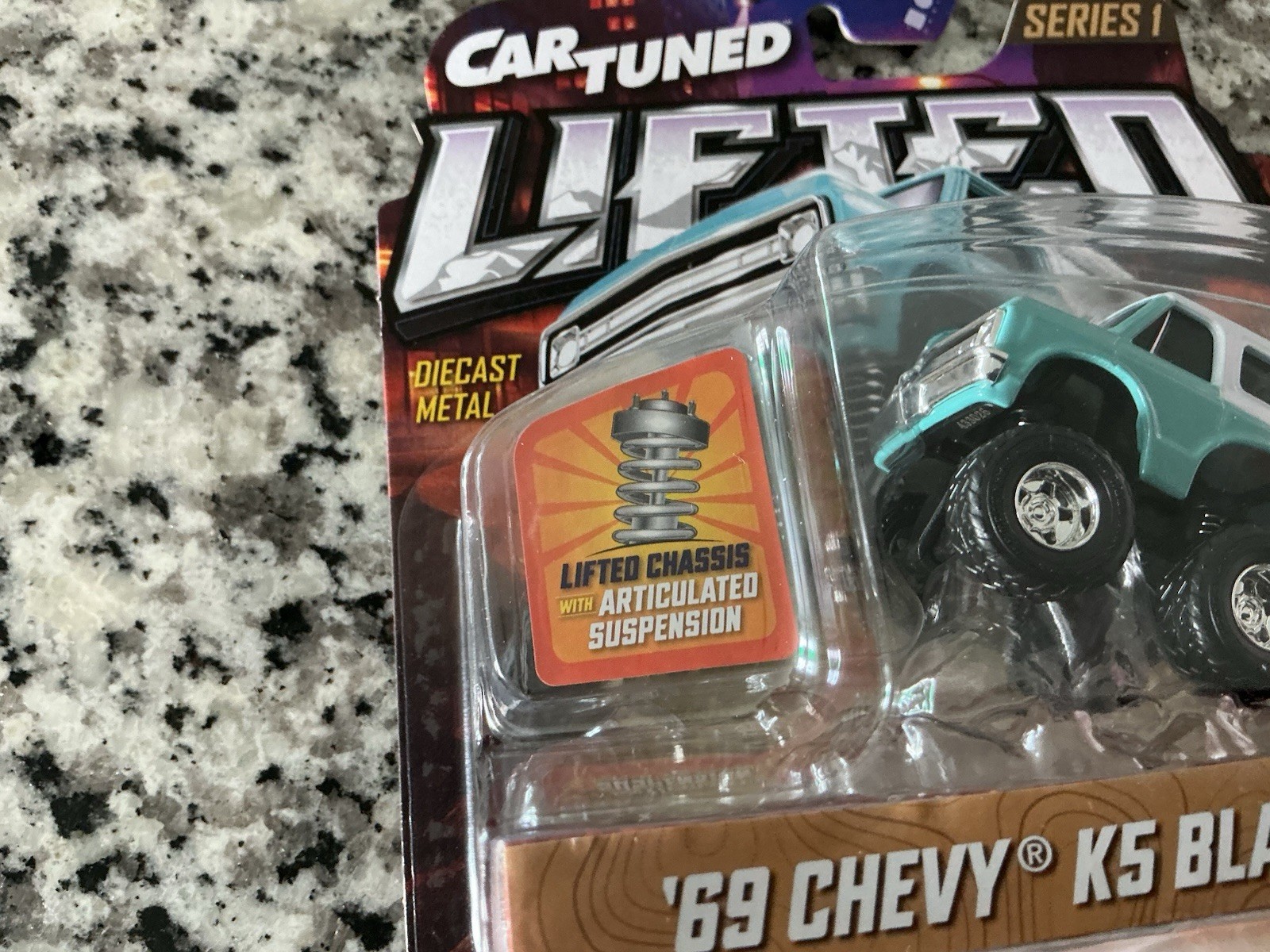 RARE 2026 MGA Entertainment Car Tuned Lifted Light Blue ‘69 Chevy K5 Blazer
