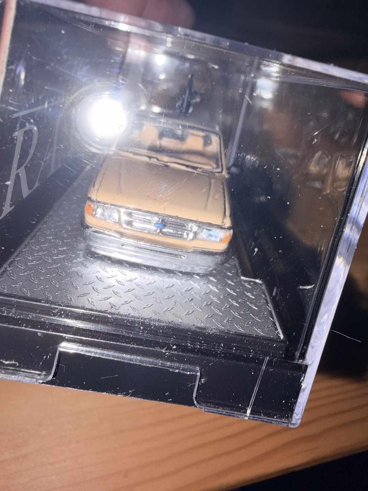 M2 Machines 1995 Ford Ranger XLT Tan Limited Edition Wheel Swapped With Bike