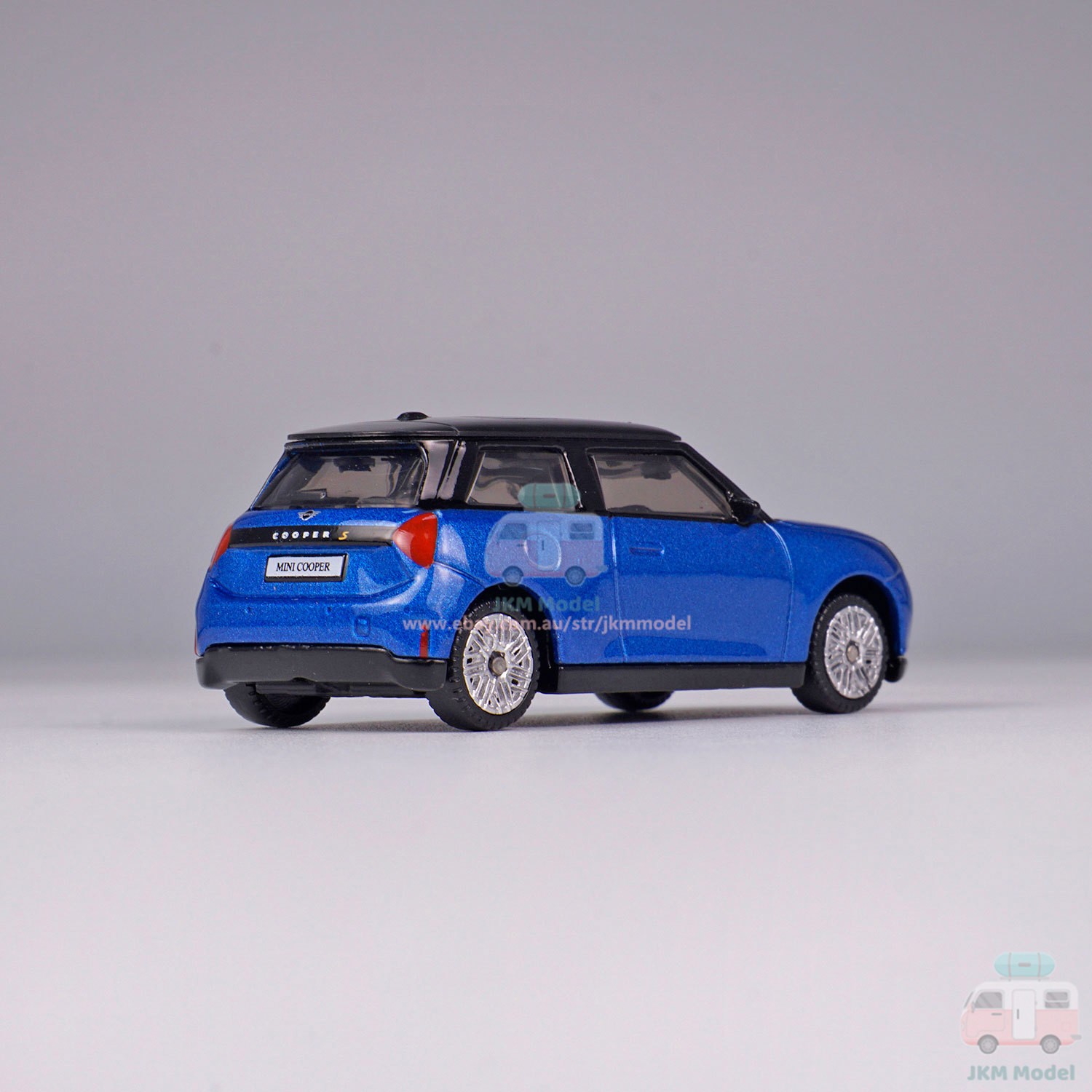 1:64 Mini Cooper S Model Car Alloy Diecast Toy Vehicle Collection Kid Gift Blue