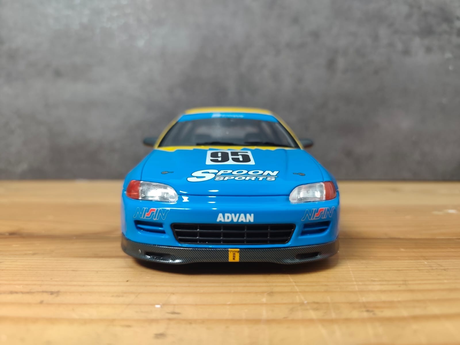 Otto Mobile 1/18 Scale Honda Civic (EG6) Spoon (Blue / Yellow)