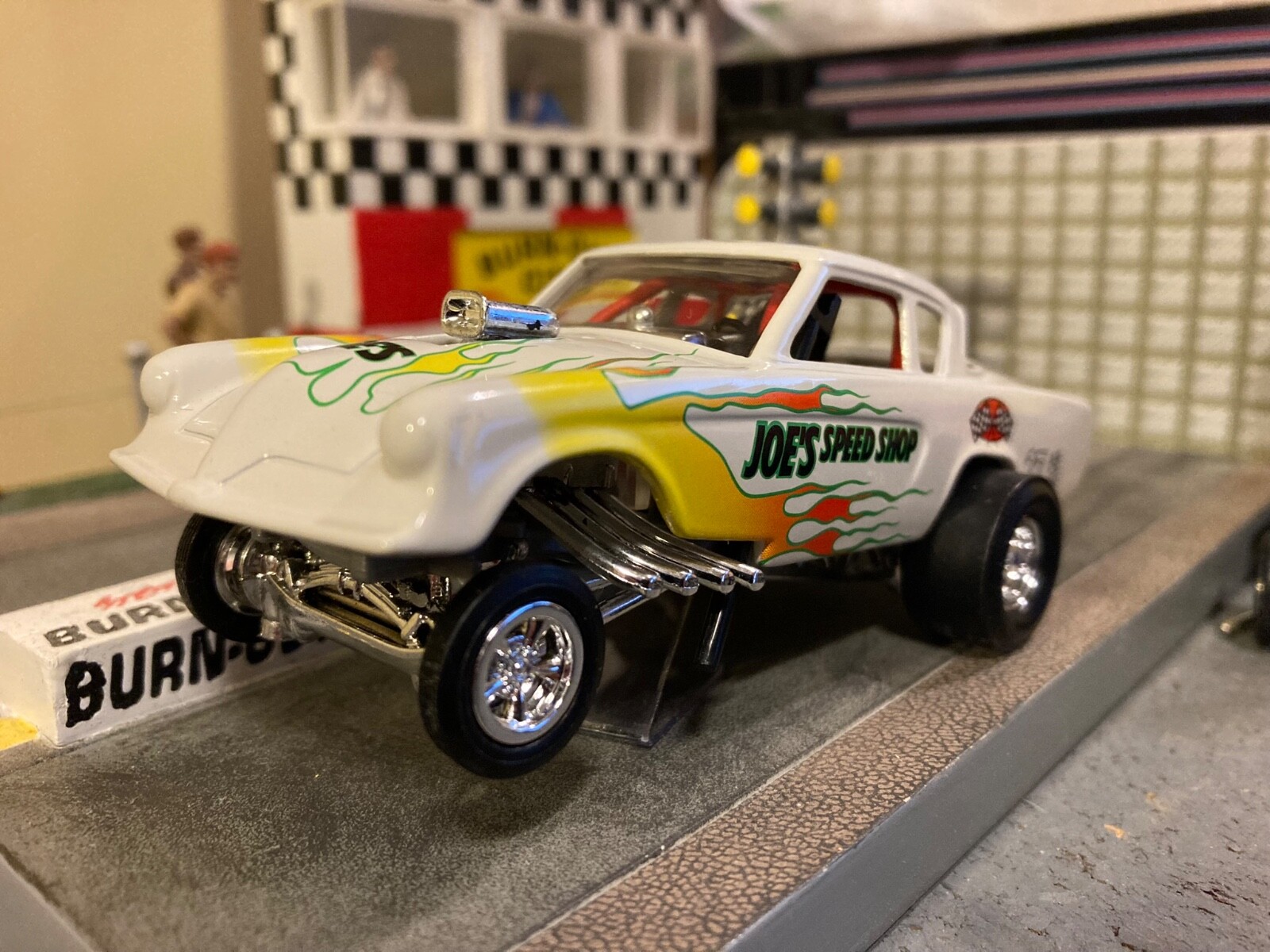 1953 Studebaker Funny Car, 1/43 Scale, 1/4 Mile Drag Strip Car, Funny Car