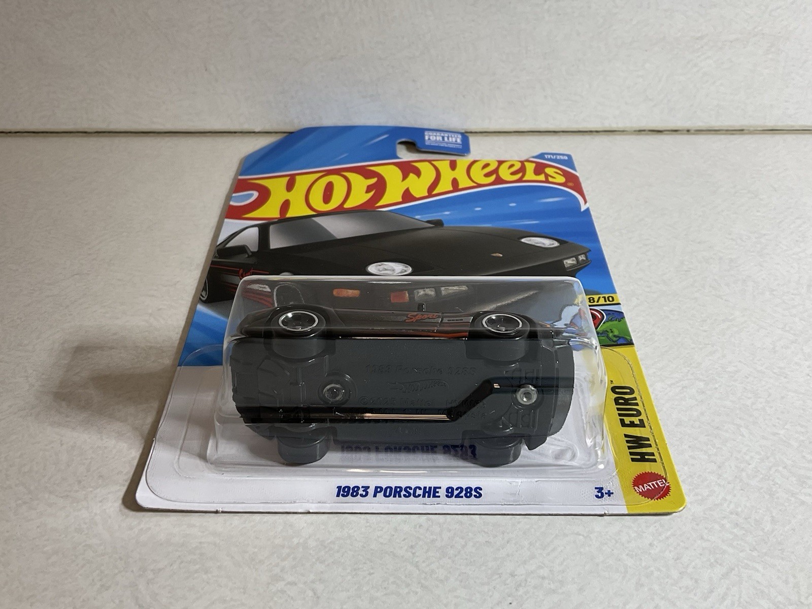 2026 Hot Wheels 1983 Porsche 928S (171/250) BLACK — HW Euro #8/10