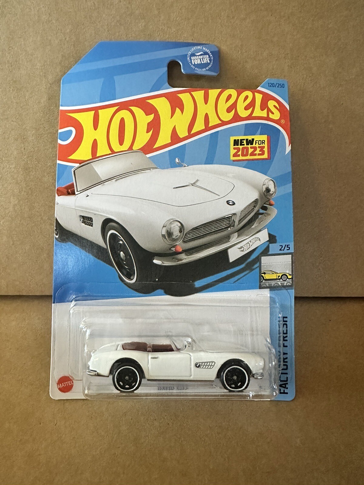 Hot Wheels BMW 507 White #120 – 2023 Factory Fresh