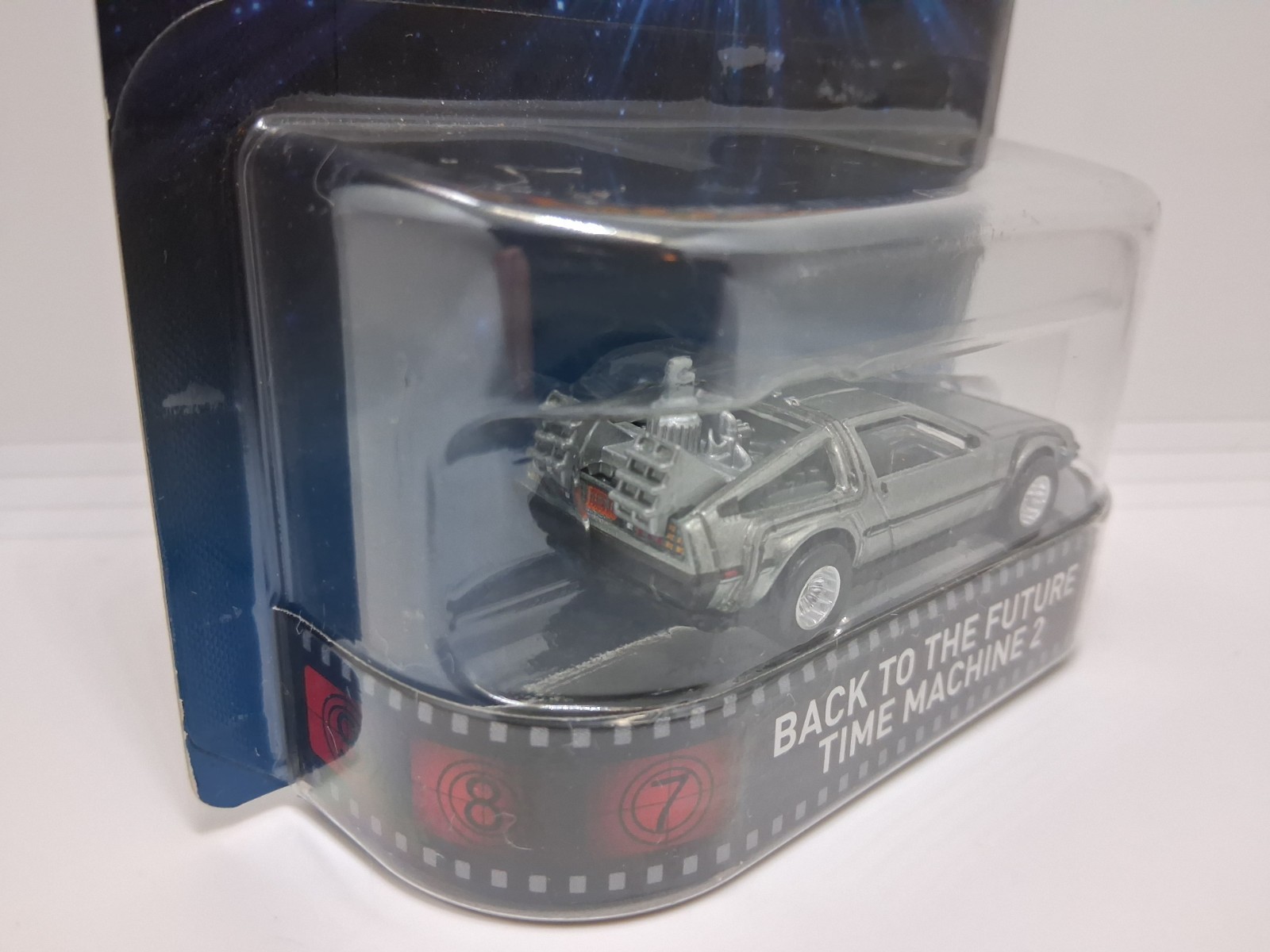 Hot Wheels Back to the Future Time Machine 2 FLD13 50th Anniversary 1:64 Diecast