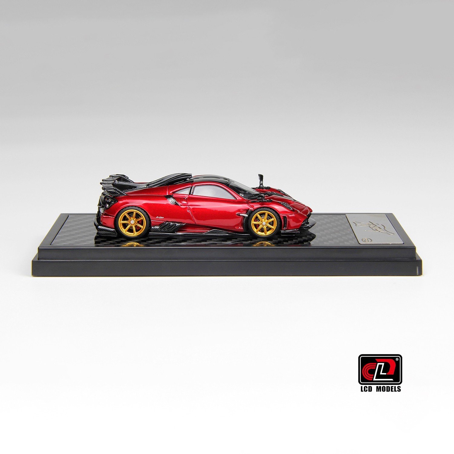LCD Models 1:64 Pagani Imola Coupe Red – Diecast Model