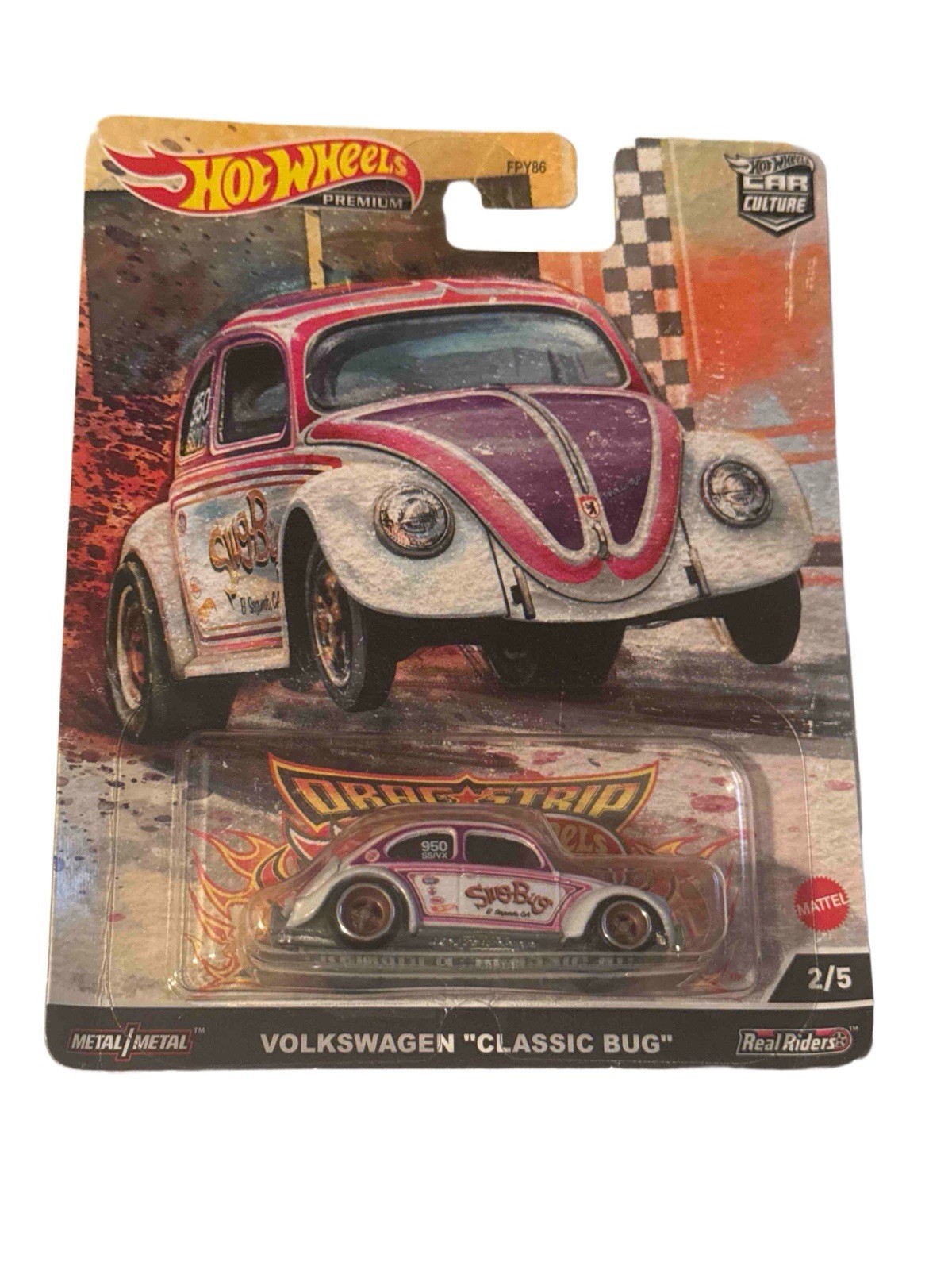HOT WHEELS DRAG STRIP DEMONS CAR CULTURE 5 CAR SET MATTEL WILLYS DUSTER NOVA VW
