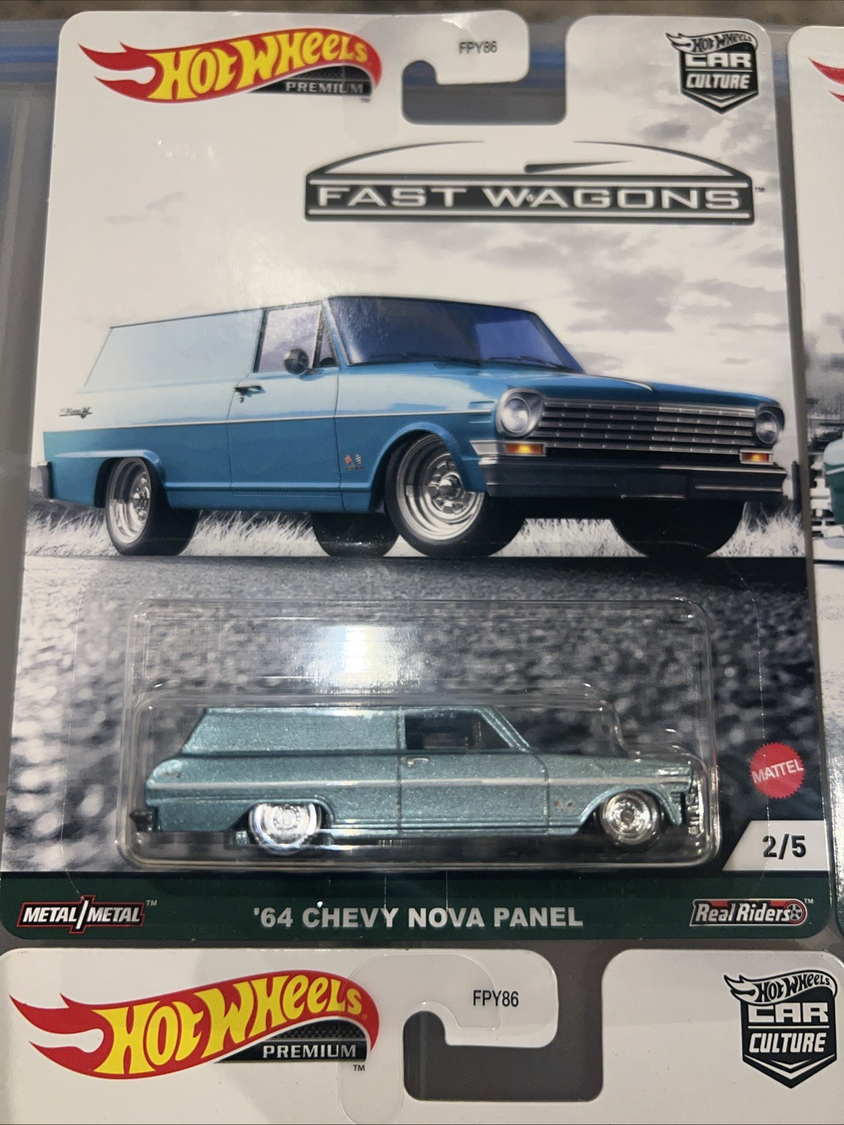 Hotwheels Premium Car Culture Fast Wagons FPY86 Set Of 4 Only See Pictures!!