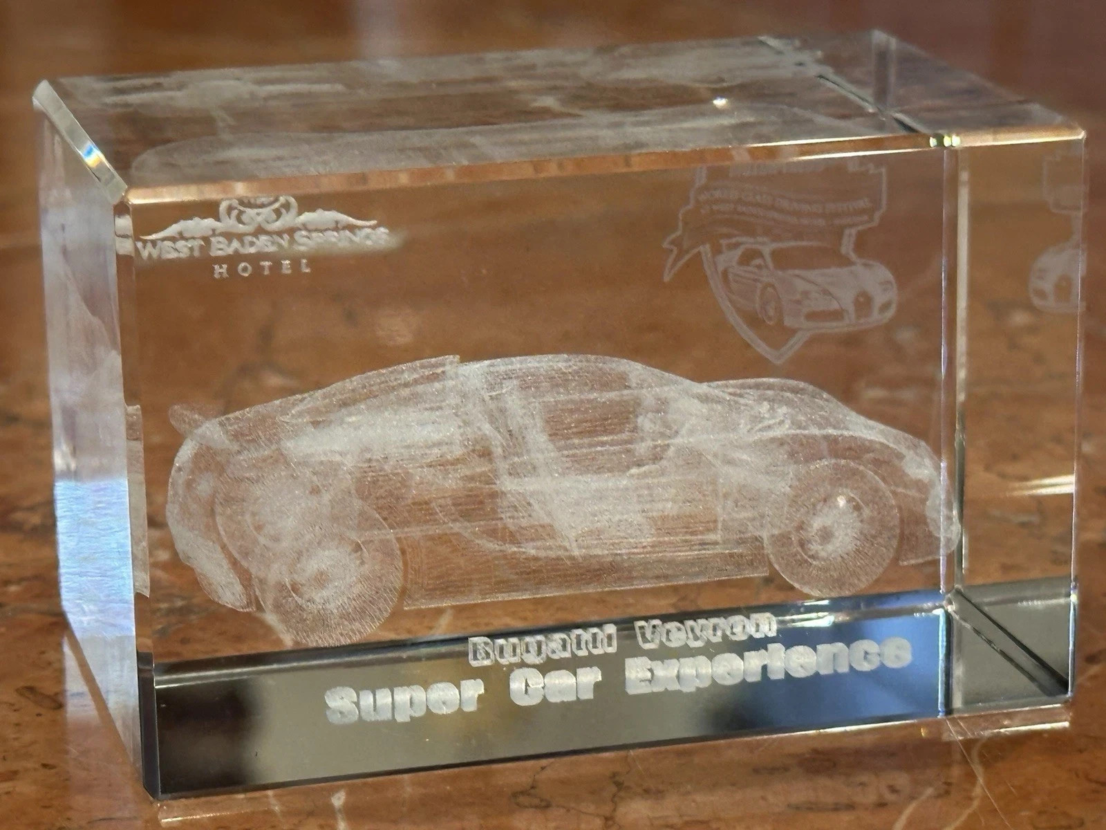 MOTOR TREND WORLD CLASS DRIVING 2008 WEST BADEN BUGATTI VEYRON Paperweights LOT