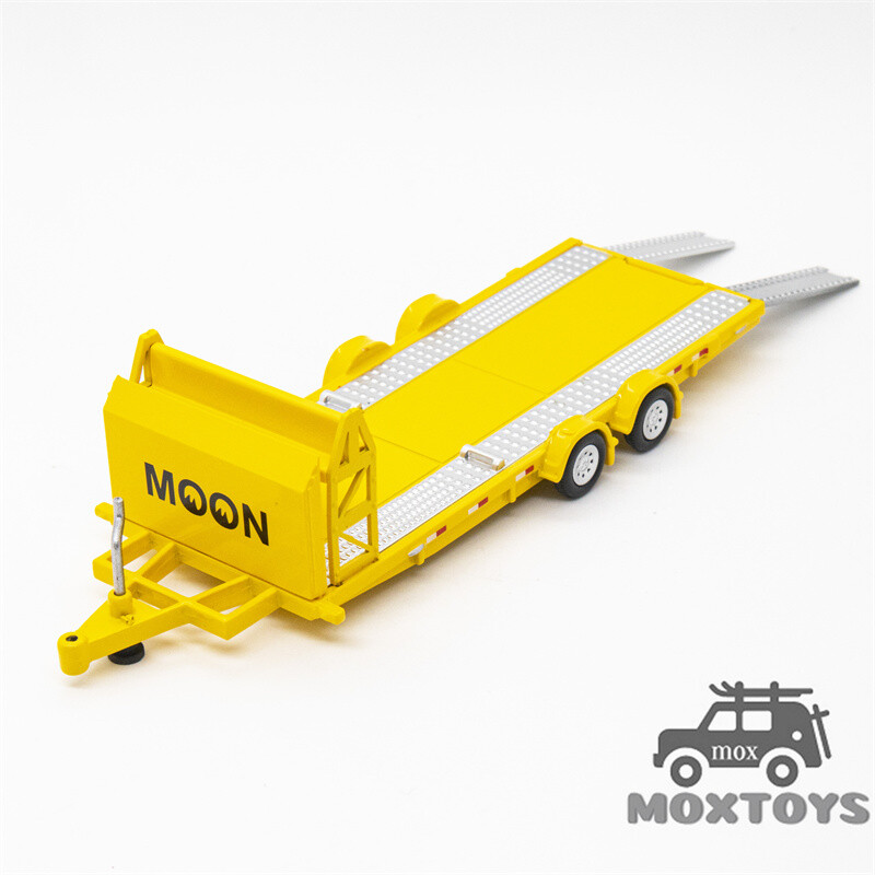 Mini Station 1:64 RWB-Targa Beetle T1 Van Trailer Set Mooneyes Model Car