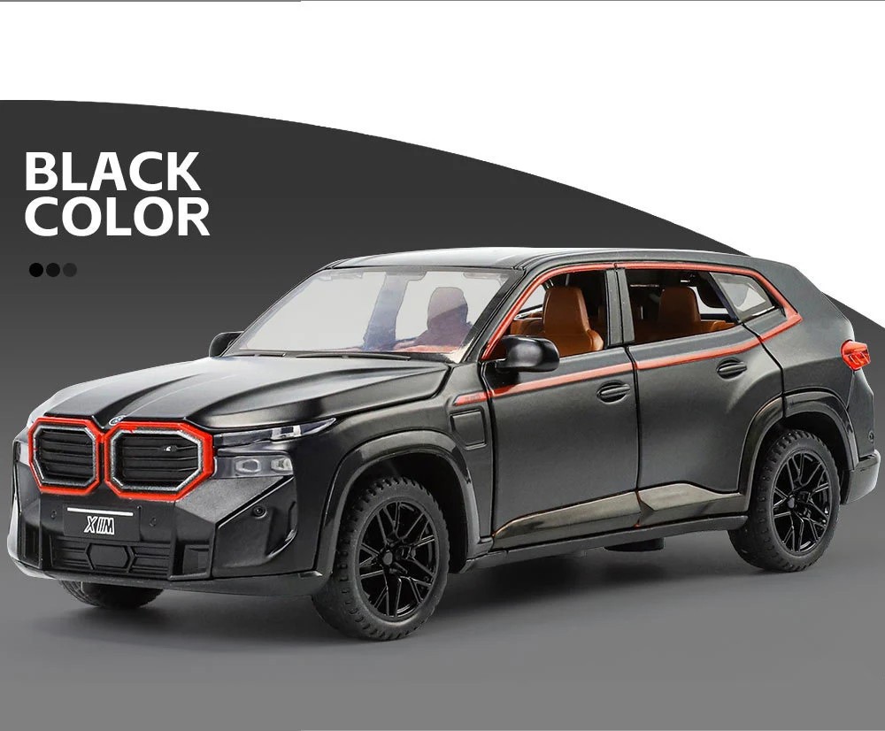 1:32 The XM SUV Alloy Sports Car Model Diecast Metal New Energy Car Vehicles Mod