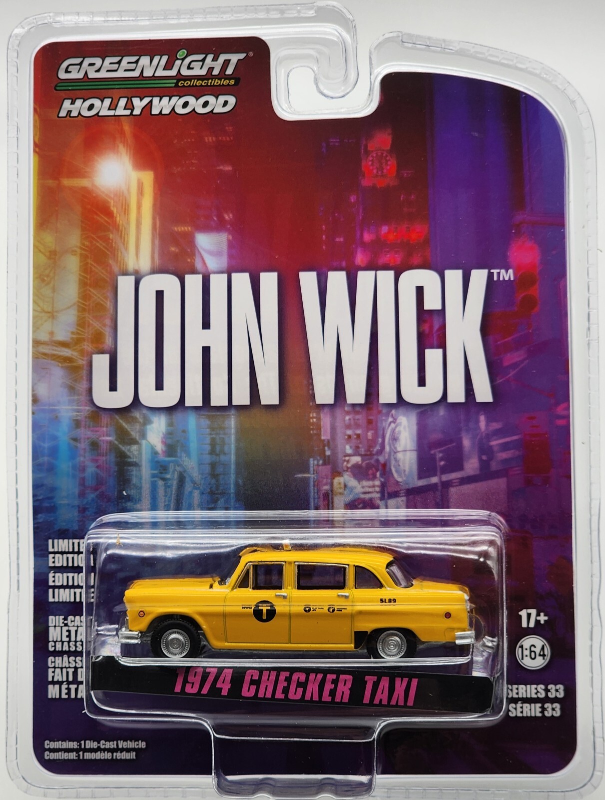 GREENLIGHT COLLECTIBLES HOLLYWOOD SERIES 33 COMPLETE SET OF 6 VEHICLES! WICK ACE
