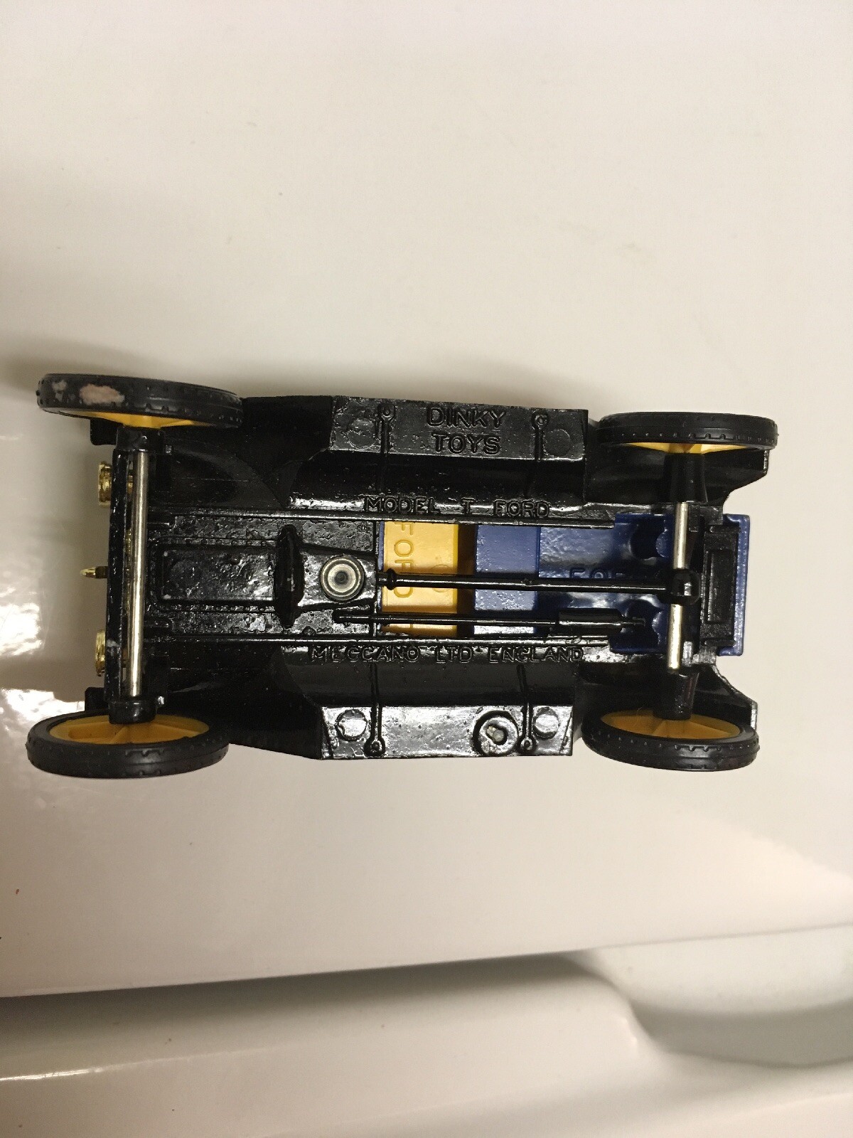 Dinky Toys Meccano Model T Ford Car No.475G 1965 Blue Made in United Kingdom