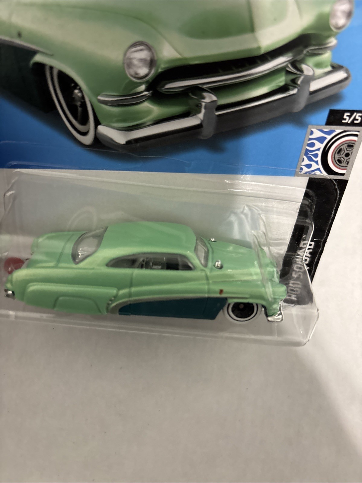 HOT WHEELS Hirohata Merc ’51 Mercury Eight Club HW Rod Squad HRY69 2024 #5/5