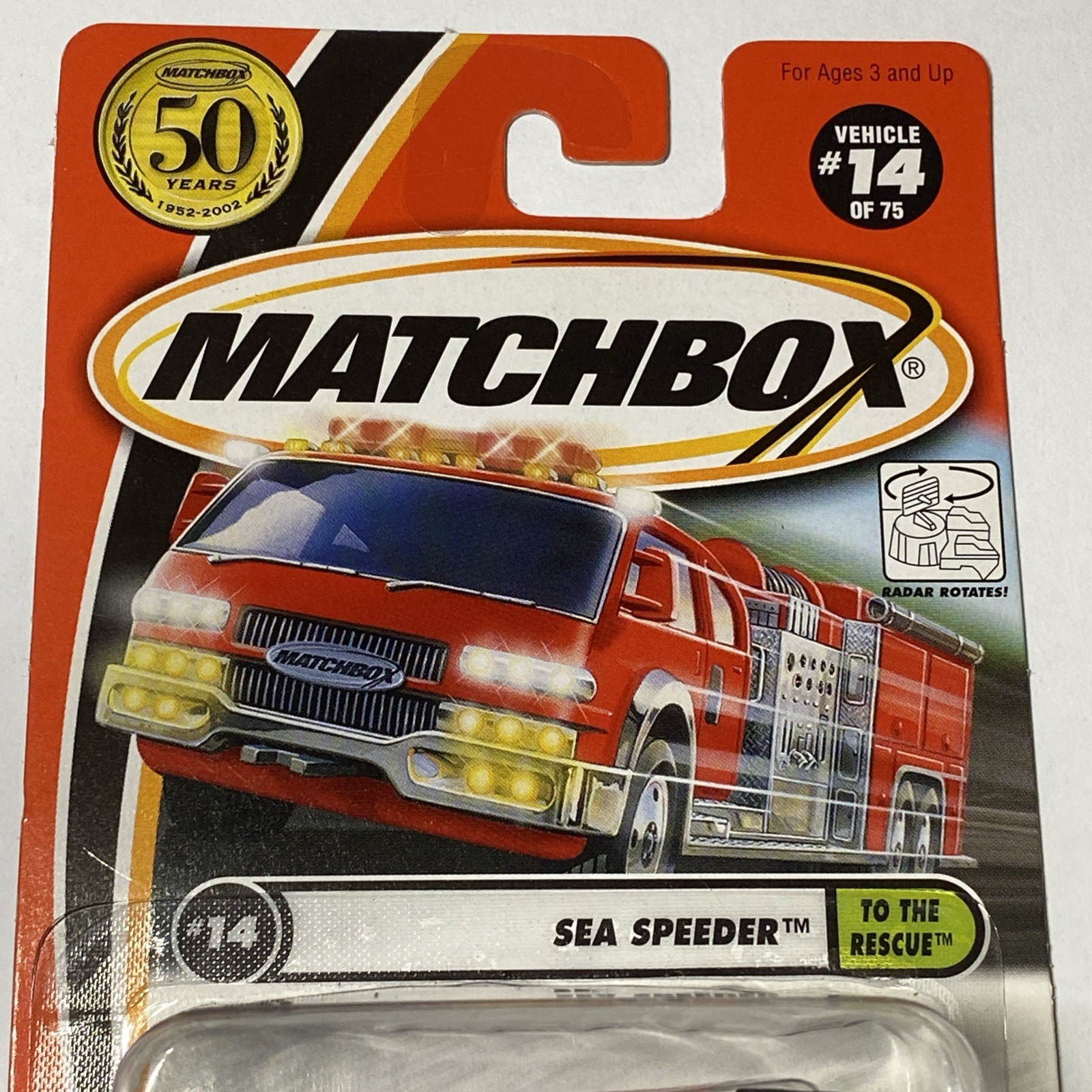 Matchbox 50 Years Sea Speeder To The Rescue #14 of 75
