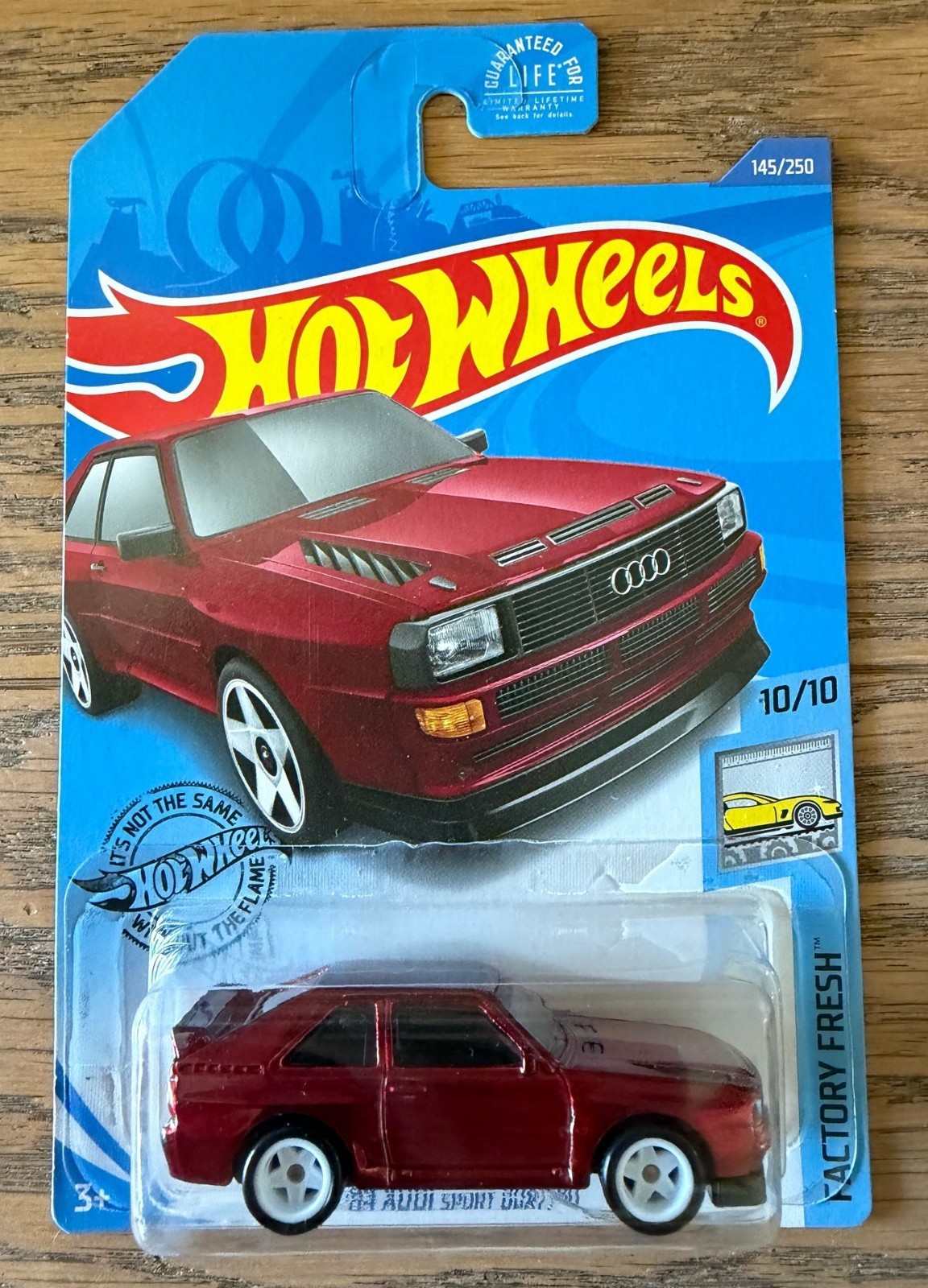 HOT WHEELS – 2020 SUPER TREASURE HUNT – 1984 ’84 AUDI SPORT QUATTRO – RED – NICE