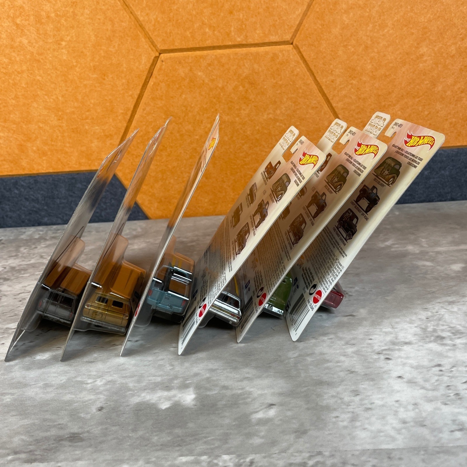 Hot Wheels Star Wars Bounty Hunter Series Complete Set of 6 Real Riders Diecast