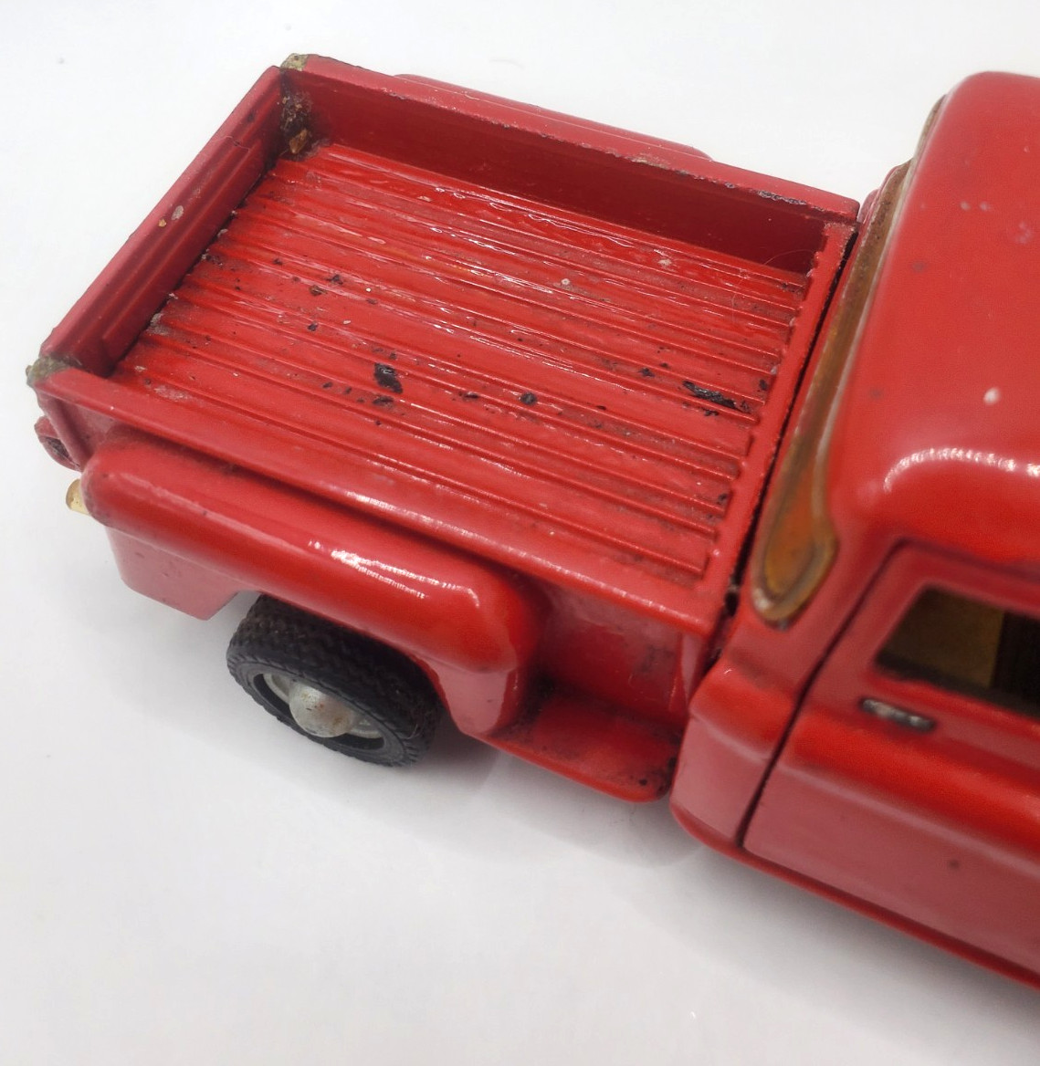 Red Chevy Stepside Pick-Up Die Cast Collectible Toy Truck