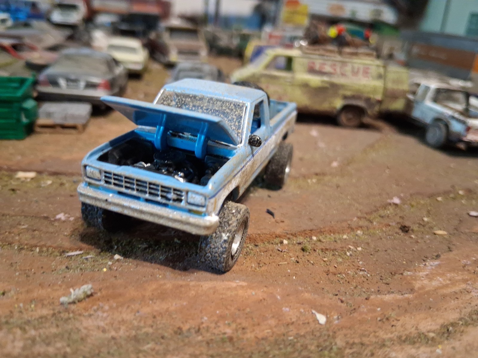johnny lightning ford ranger Custom Lifted 4×4
