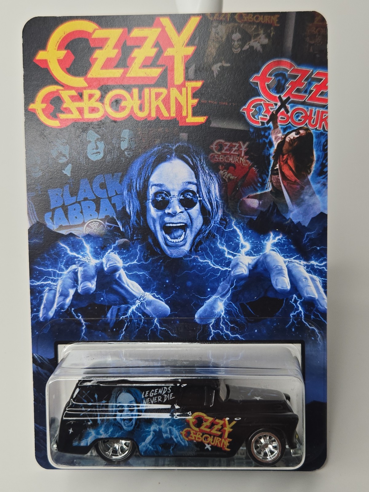 Hot Wheels CS Customs Stangler Ozzy Osborne Panel Truck #3 Of 10 CS2