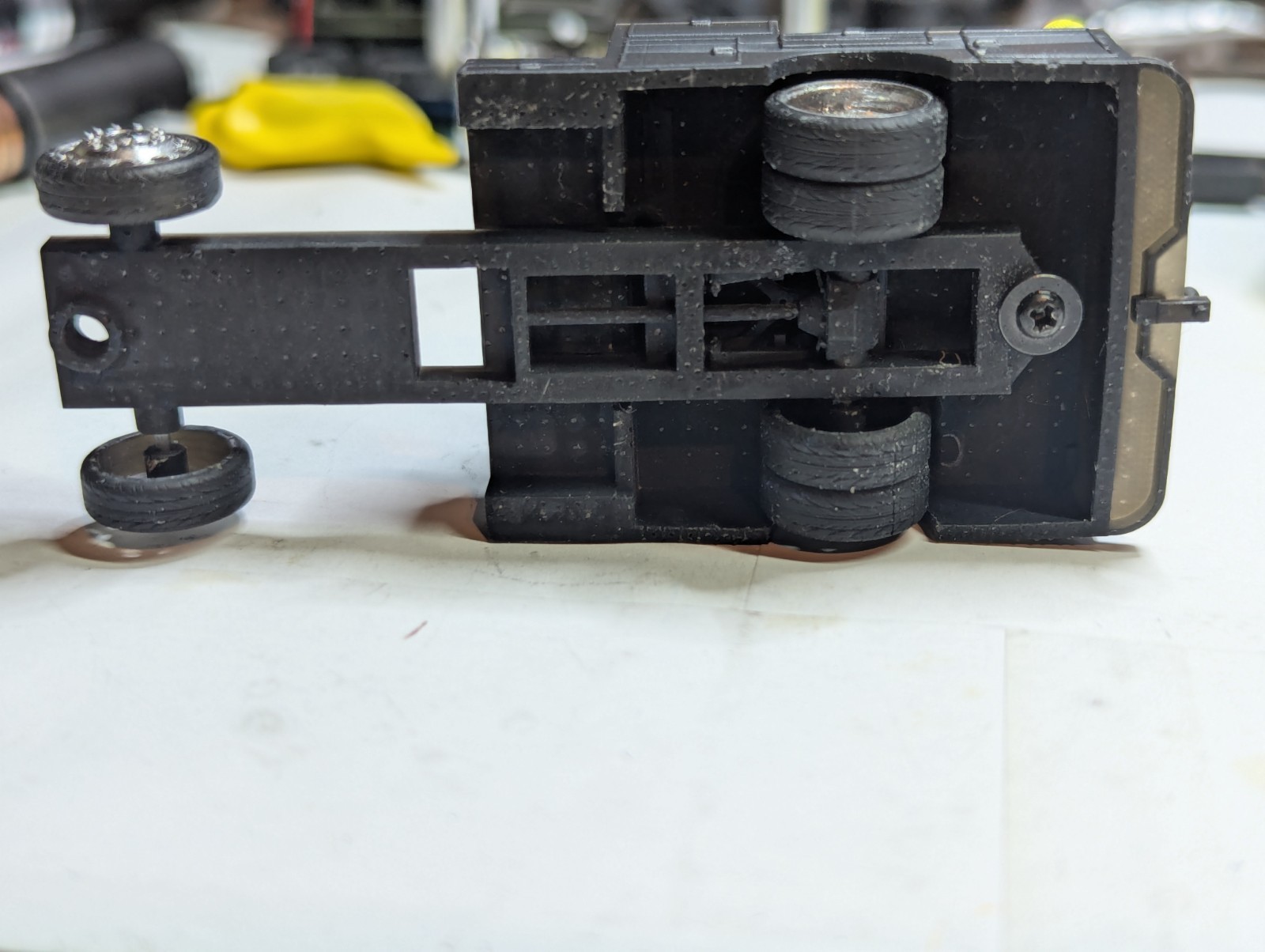 1/64 Scale Custom 3D printed M2 C-60 Welding Rig Bed And Base