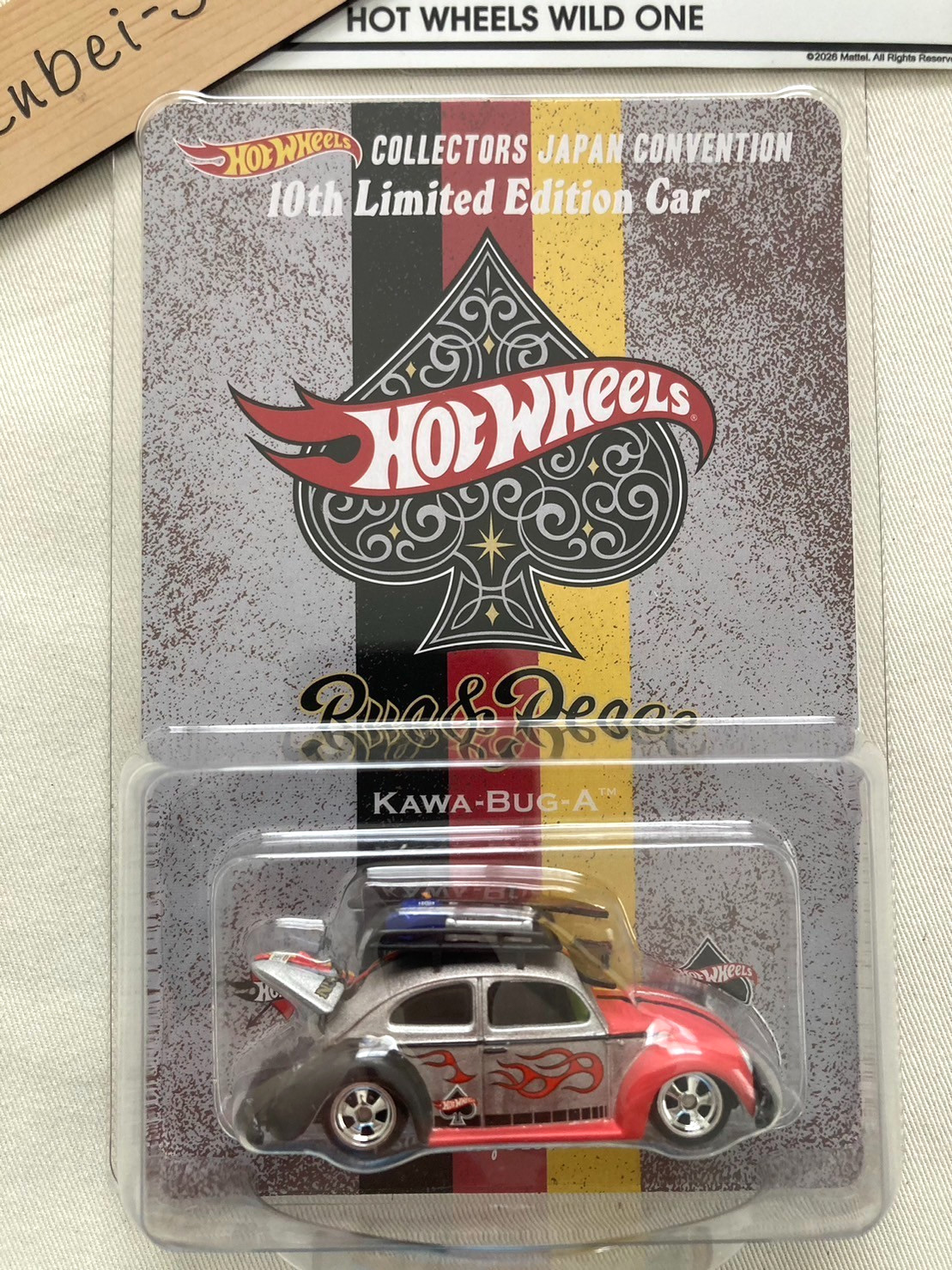 【Right】 Hot Wheels Japan Convention 2026 Volkswagen Beetle KAWA BUG A w/Sticker